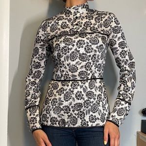 Silk Floral Blouse